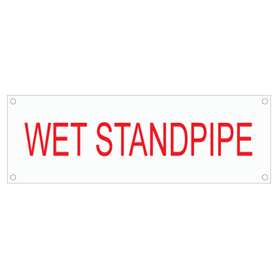 Sprinkler & Fire Suppression System Tags