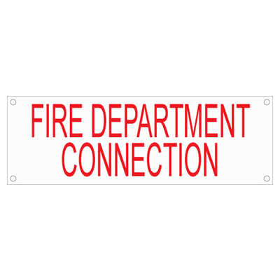 Sprinkler & Fire Suppression System Tags