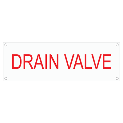 Sprinkler & Fire Suppression System Tags