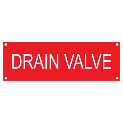 Sprinkler & Fire Suppression System Tags