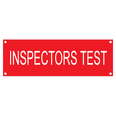 Sprinkler & Fire Suppression System Tags