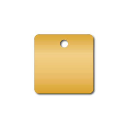 Stamped Brass Valve Tags