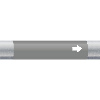 Wrap Around Markers for Small Pipes and Cables