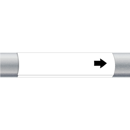 Wrap Around Markers for Small Pipes and Cables