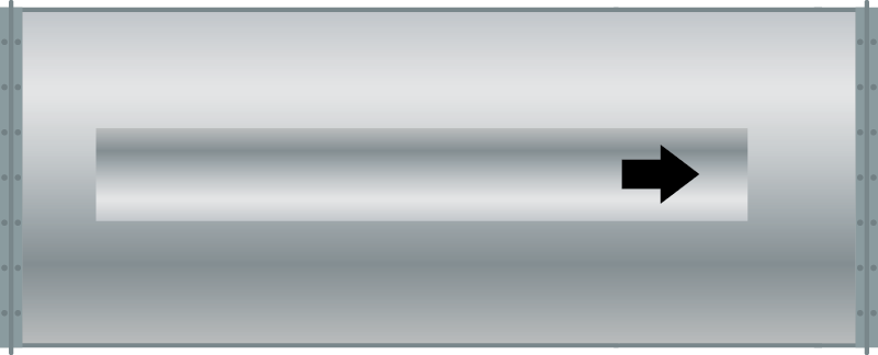 Plenum Rated Duct Labels