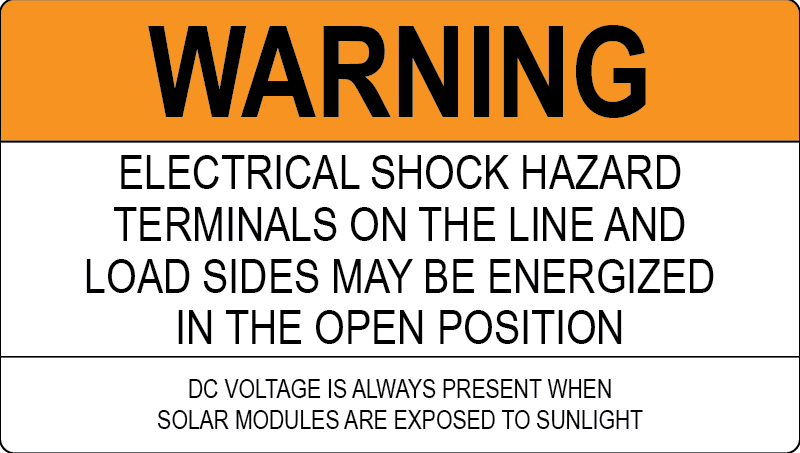 Solar Labels