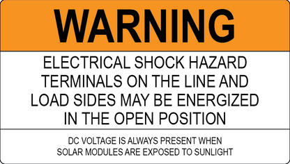 Solar Labels